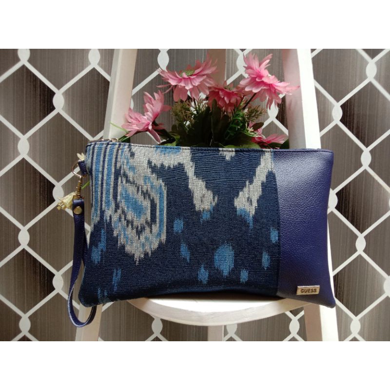 Grosir Clutch TENUN TROSO Jepara/ clutch TENUN size 25x16cm/clutch TROSO