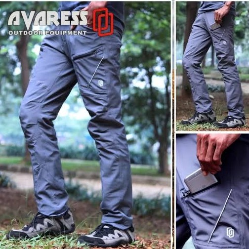 Celana Gunung Avaress Original Avares Model Panjang Outdoor Strech Quickdry