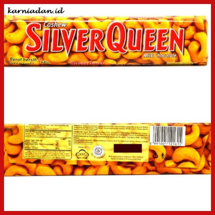 

MAKANAN-RINGAN- SILVERQUEEN 68 GRAM / COKLAT SUSU MEDE / ALMOND PALING MURAHHH!!!! - FRUIT AND NUT
