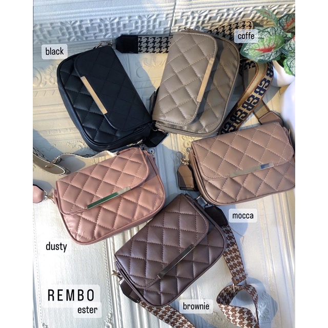 REMBO ESTER / TAS SLINGBAG / TAS PREMIUM / TAS SIMPLE /  TAS AESTETIC / TAS TERBARU / TAS OOTD