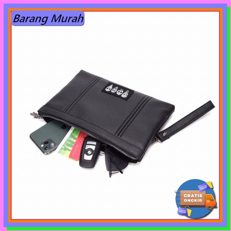 Handbag Coach C01097-2Aa Clutch Pria Dan Wanita Free Tali Pendek YQ972 Tas Kulit Pria Wanita Leather