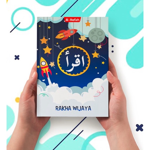 Buku Iqra Iqro Hard cover Anak Balita Terjemah Lengkap Gratis  Custom Nama Dan Foto