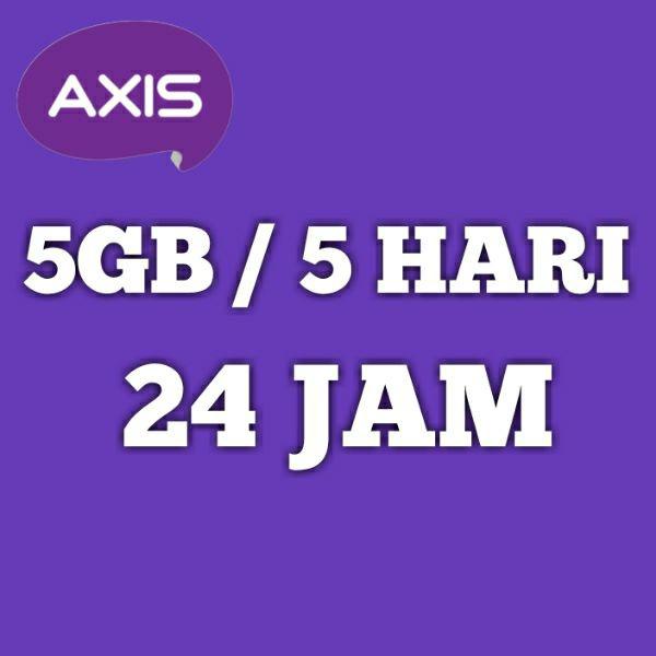 VOUCHER AXIS 8GB MINI 5 HARI