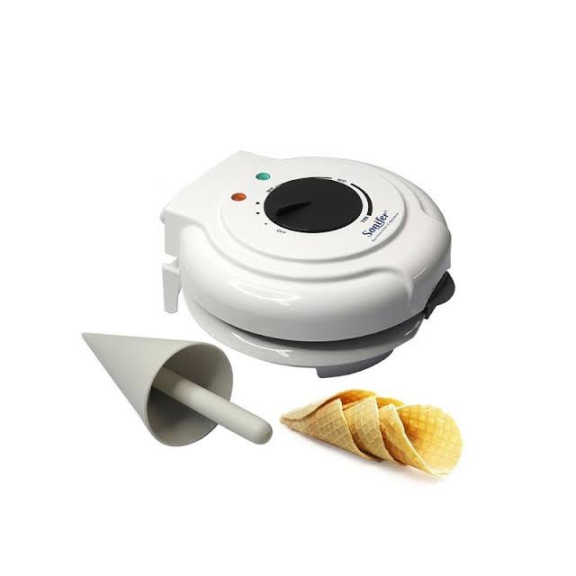 Sonifer SF-6034 Dutch Waffle Maker Ice Cone Mesin Pembuat Cetakan Crispy Es Krim