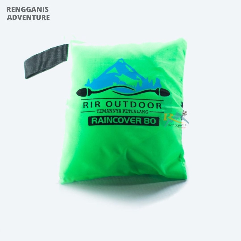 COVERBAG RAIN COVER RIR OUTDOOR 80 L OUTDOOR HIKING PELINDUNG TAS WATERPROOF ANTI AIR