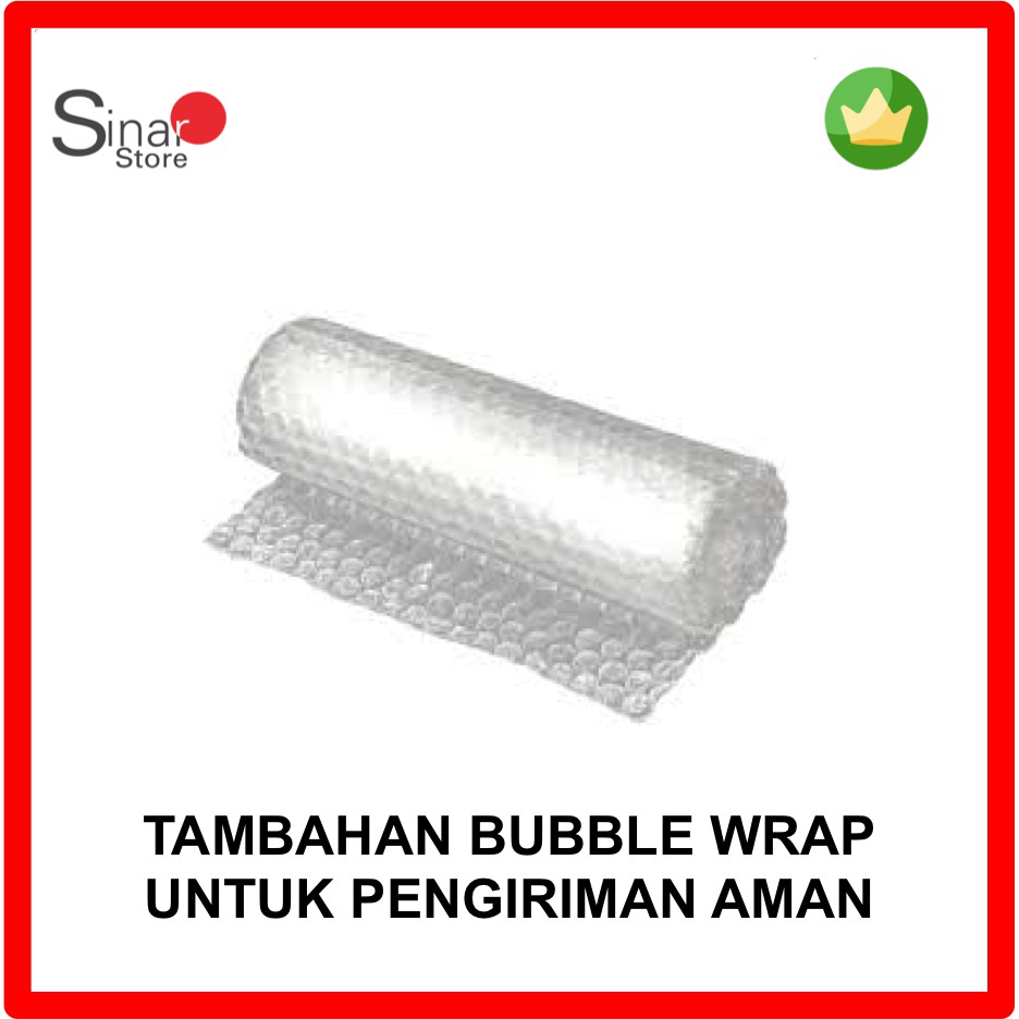 

TAMBAHAN BUBBLE WRAP UNTUK PENGIRIMAN