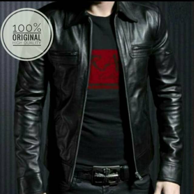 940 Koleksi Model Jaket Kulit Anyam Gratis Terbaru