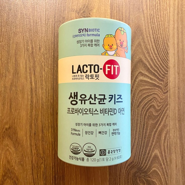 Lacto Fit Probiotics Kids Anak Vitamin D + Zinc - Lactofit - Lacto-Fit Vit Anak -