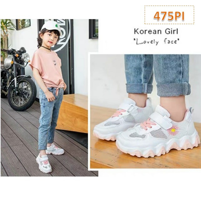 Sepatu Sneakers Anak Suns Fashion Korea Cewek Cowok - 475