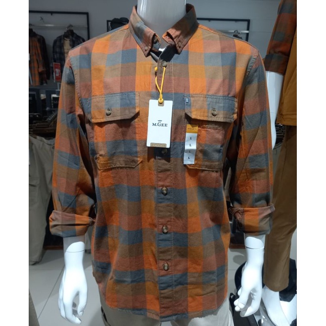 kemeja panel m.gee original