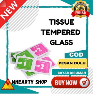 Tissue Tisu Tissu Basah Pembersih Layar Tempered Glass