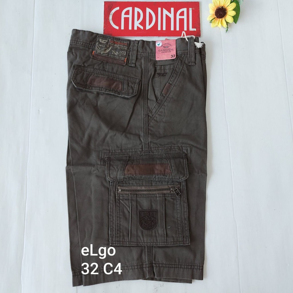 BB 32- C KPL CARDINAL KEMPOL CASUAL Celana Pendek Kempol Fashion Pria Brand Kekinian