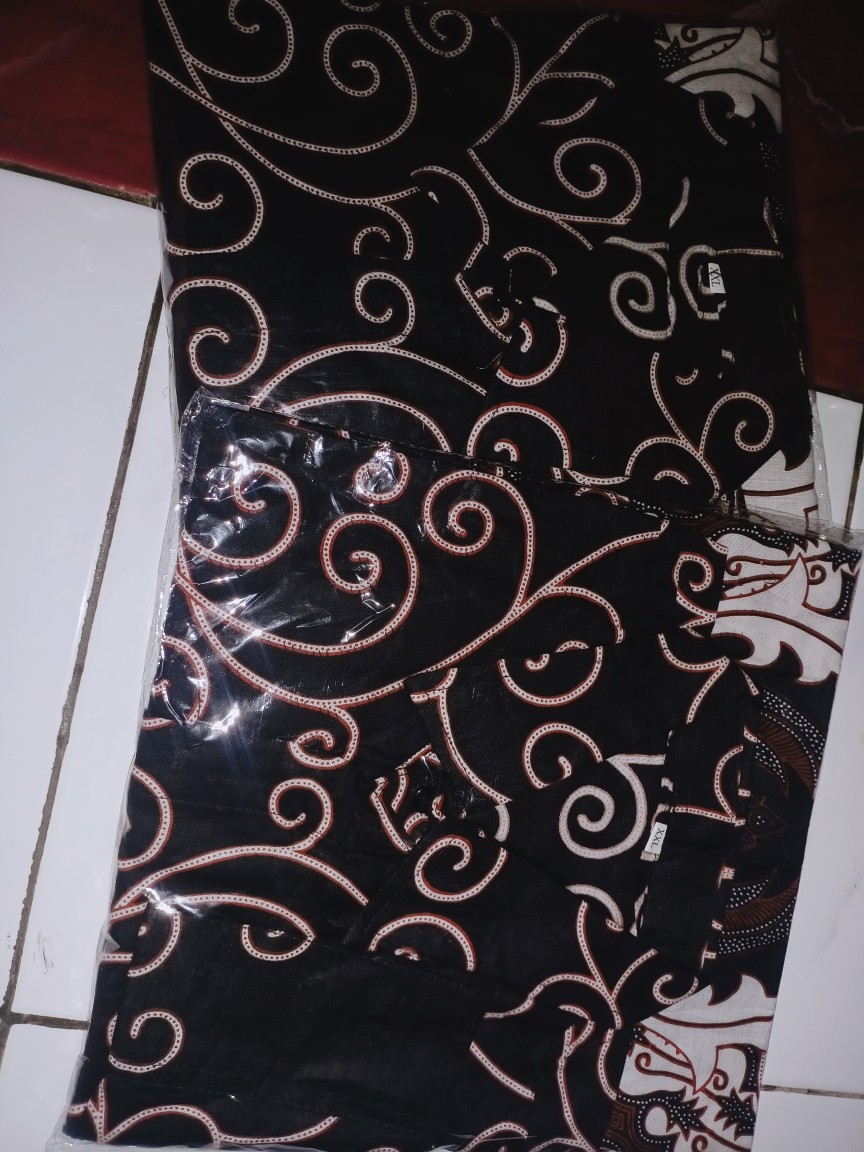 New Arrival Distro Batik Pria Bordir Sogan Hrb026 Batikaf Notoarto Batik Ipnu-ippnu