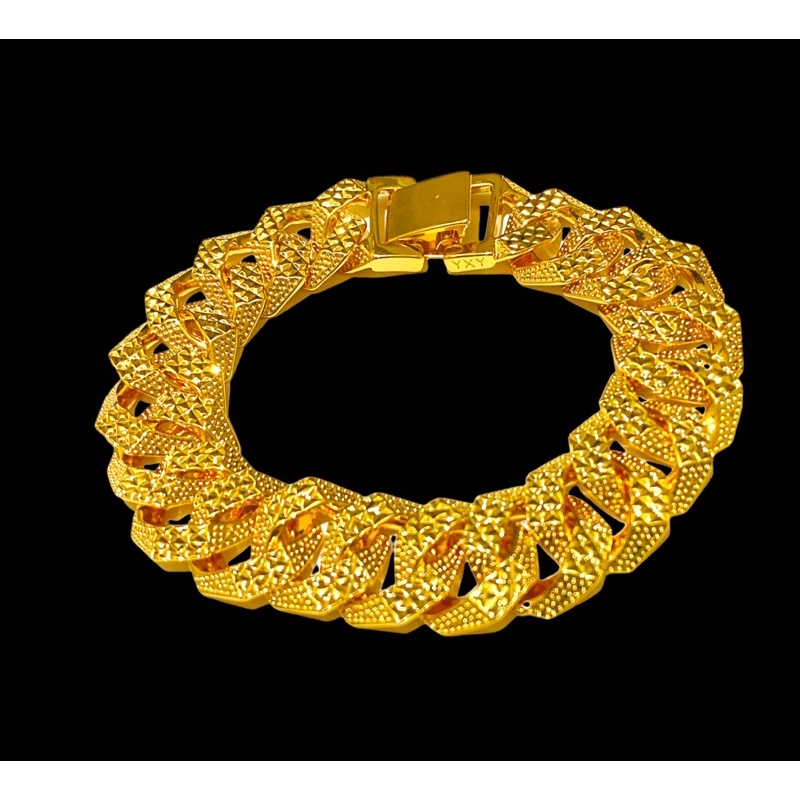 Gelang wanita gelang rante dobel yaxiya lapis emas xuping rellika emas