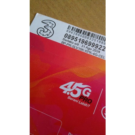 Nomor Cantik Tri Three hoki 99922