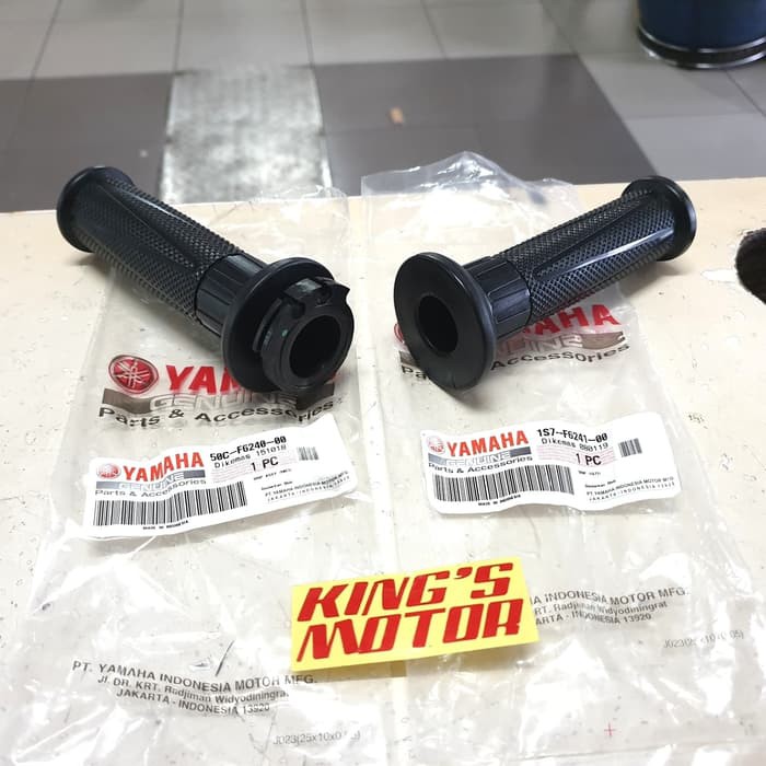 HAND GRIP JUPITER MX NEW SEPASANG (50C) ASLI YAMAHA