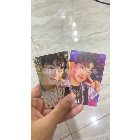 Photocard Mark lee NCT 127 sticker