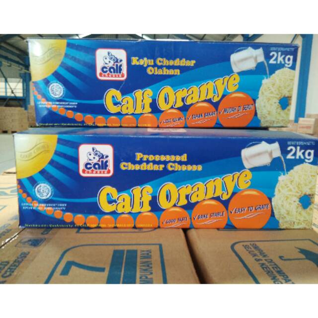 

Calf Orange Cheddar Cheese 2KG