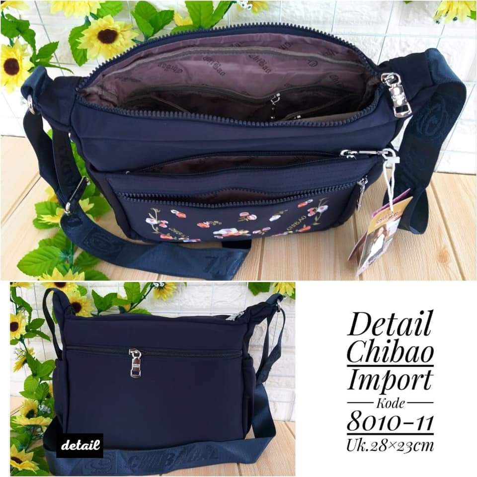 Chibao Slempang 8010-11 Motif Bunga TERBARU. Tas Slempang Chibao Tas Slempang Chibao Tas Chibao Baru