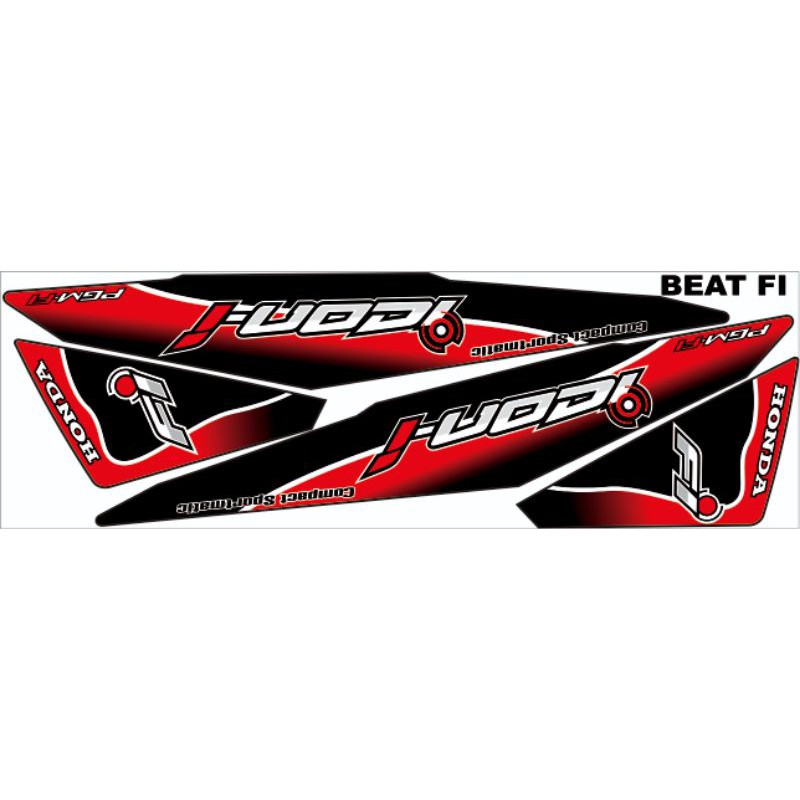STRIPPING BEAT FI - STICKER STRIPPING HONDA BEAT FI