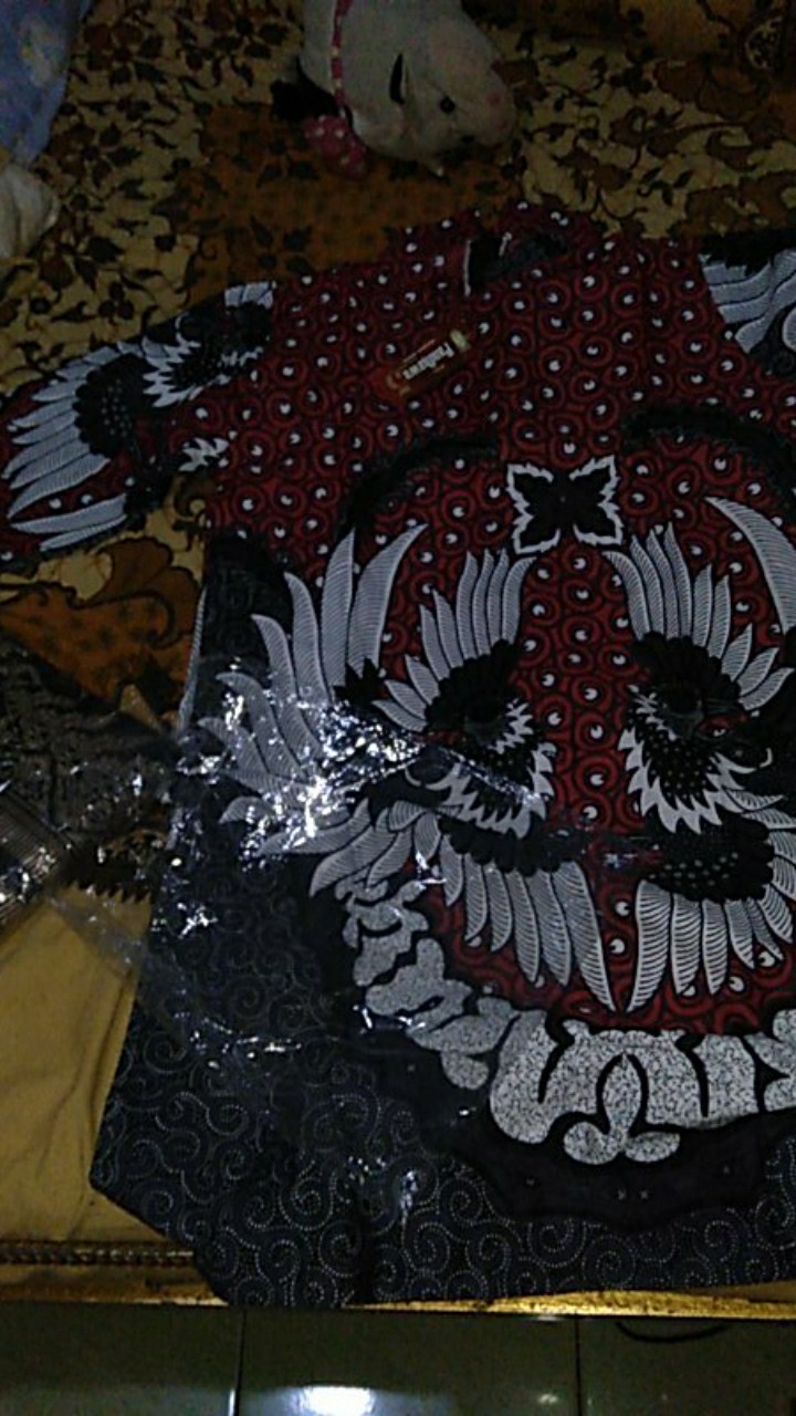 Batik Dolby Dolbi Dobby Doby Tenun Sutra Tulis Katun Atbm Baron Atasan Batik Wanita Sogan Srg308