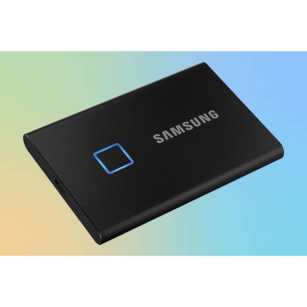 Samsung Portable SSD T7 Touch 1TB Finger Print - Garansi Resmi