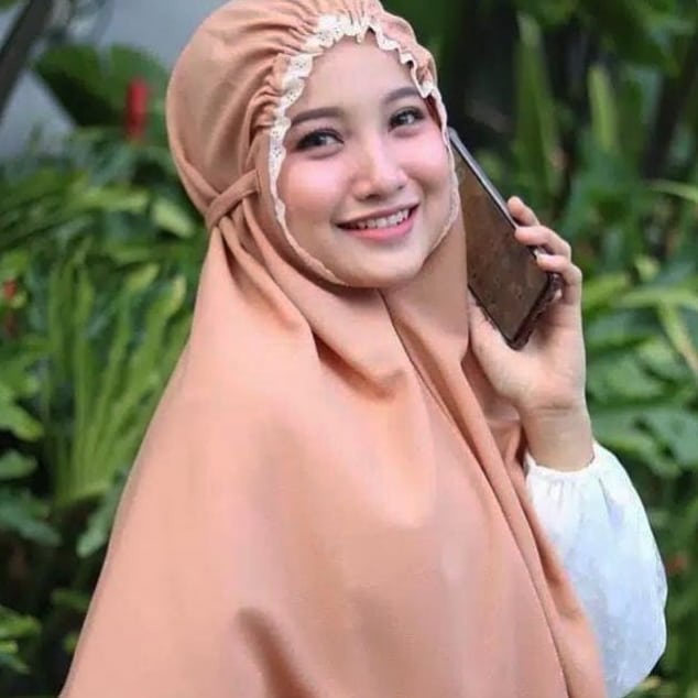 terbaru ELYA JILBAB BERGO MARYAM RENDA KERUT DIAMOND / HIJAB BERGO NON PET