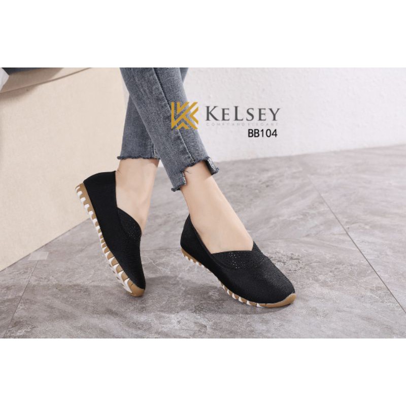 Kelsey Sepatu Flat Shoes Wanita  BB104