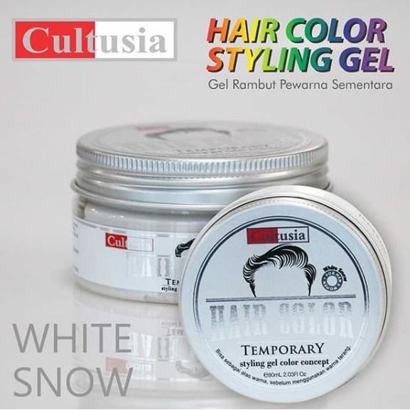Hemat Pomed Cultusia Hair Color Pomed Warna White Snow Bpom Bagus