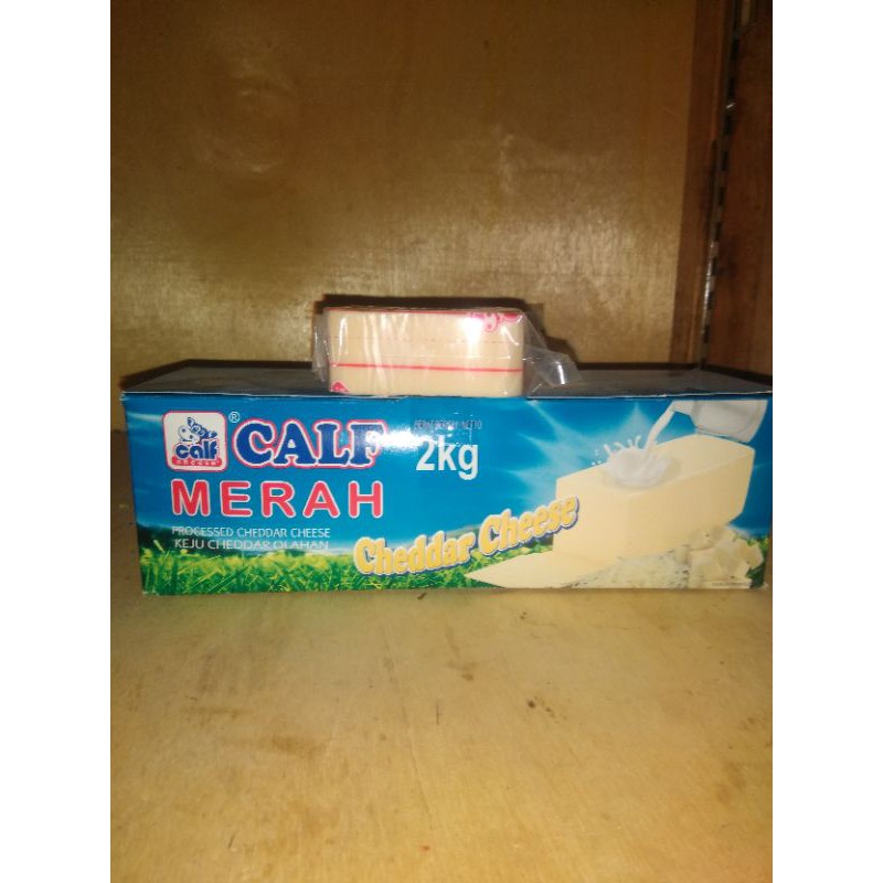 

CALF MERAH CHEDDAR potong 250gr