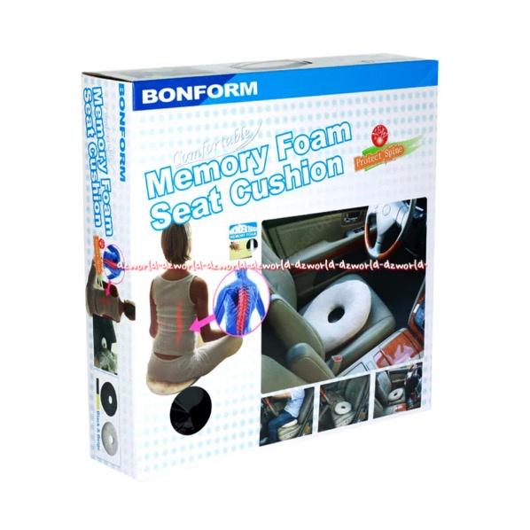 Bonform Dounat Bantal Donat Duduk Memory Foam Seat Cushion Bon From Bonform All Seasson Dounat Pillow