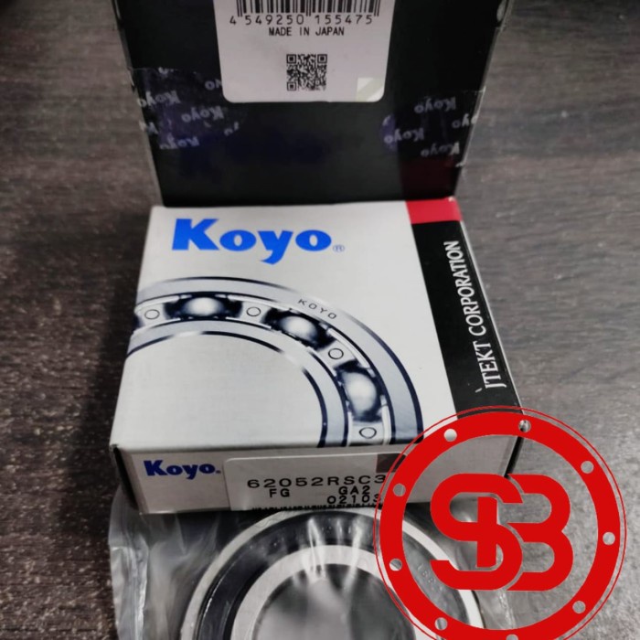 Bearing 6205 2RS / 6205 2RS C3 KOYO JAPAN ORIGINAL