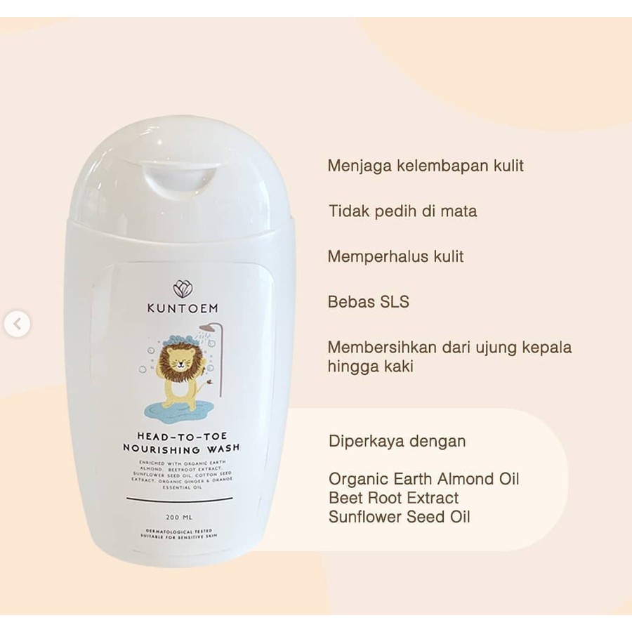 Kuntoem - Head to Toe Nourishing Wash 200ml