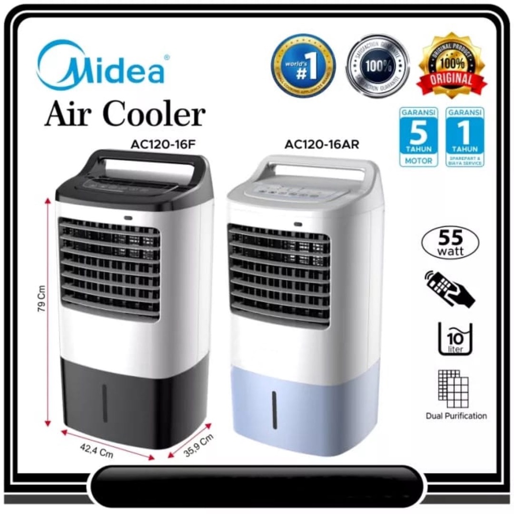 Jual Midea AC12016F/AR Air Cooler Indonesia