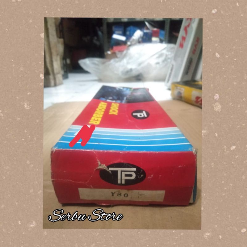 Shock Depan Yamaha V80 Warna Hitam