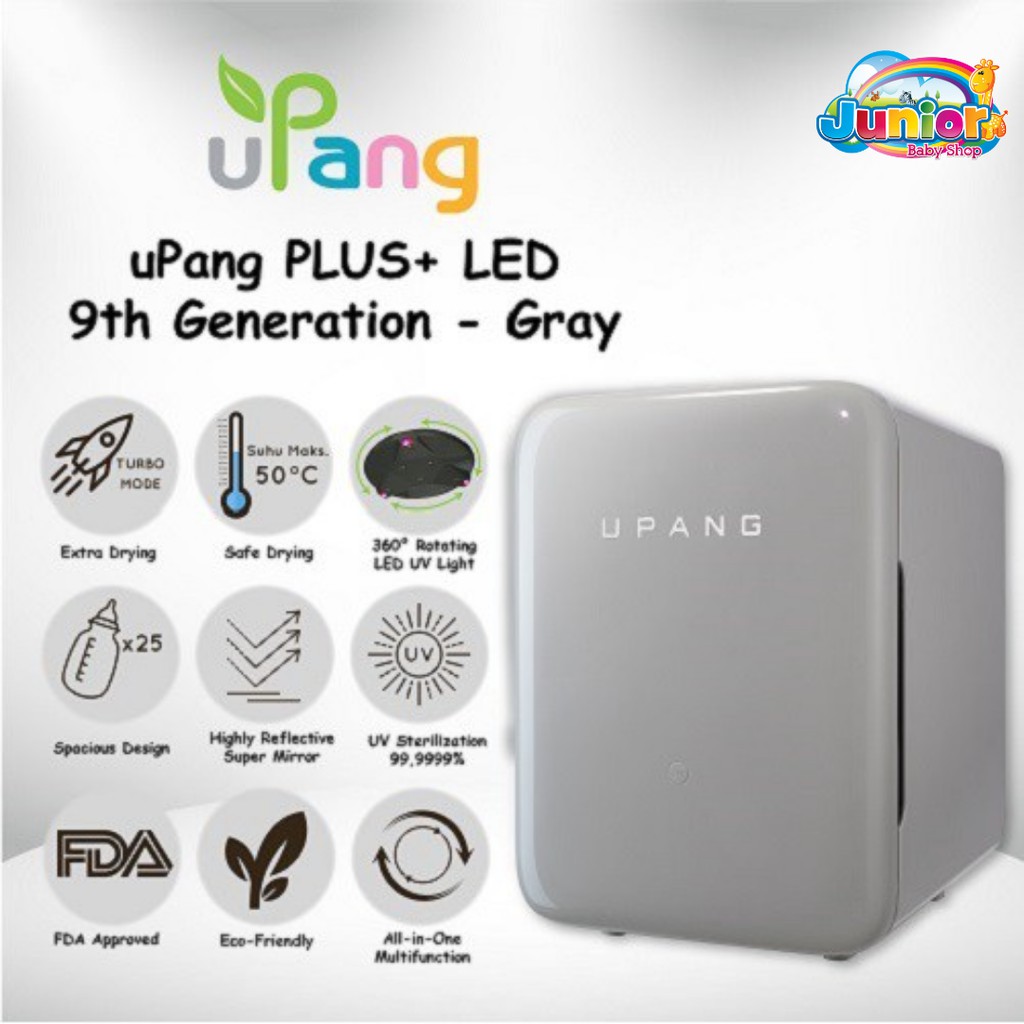 Upang Plus+LED 9th Generation Sterilizer Waterless – Alat UV Steril Botol Box Steril