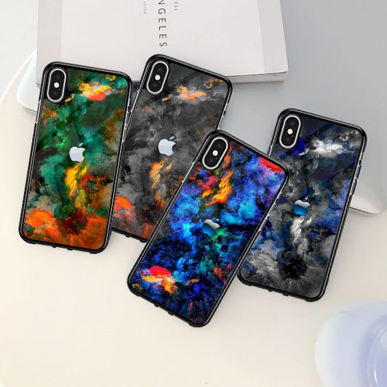 [P123] CASE LOGO 2D GLOSSY FOR OPPO VIVO SAMSUNG IPHONE REALME XIAOMI