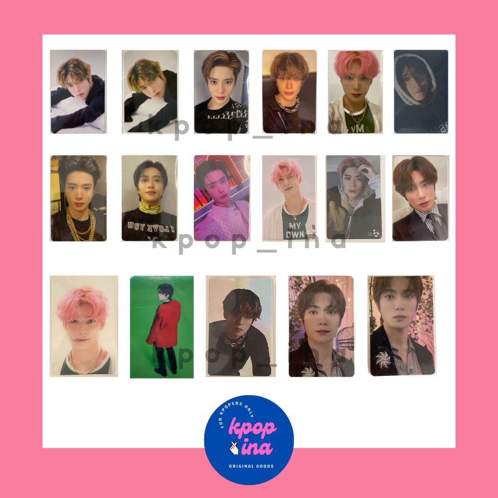 Official Photocard NCT JAEHYUN (Slowacid/Resonance/Sticky/Sticker/SG23,Earthquake)