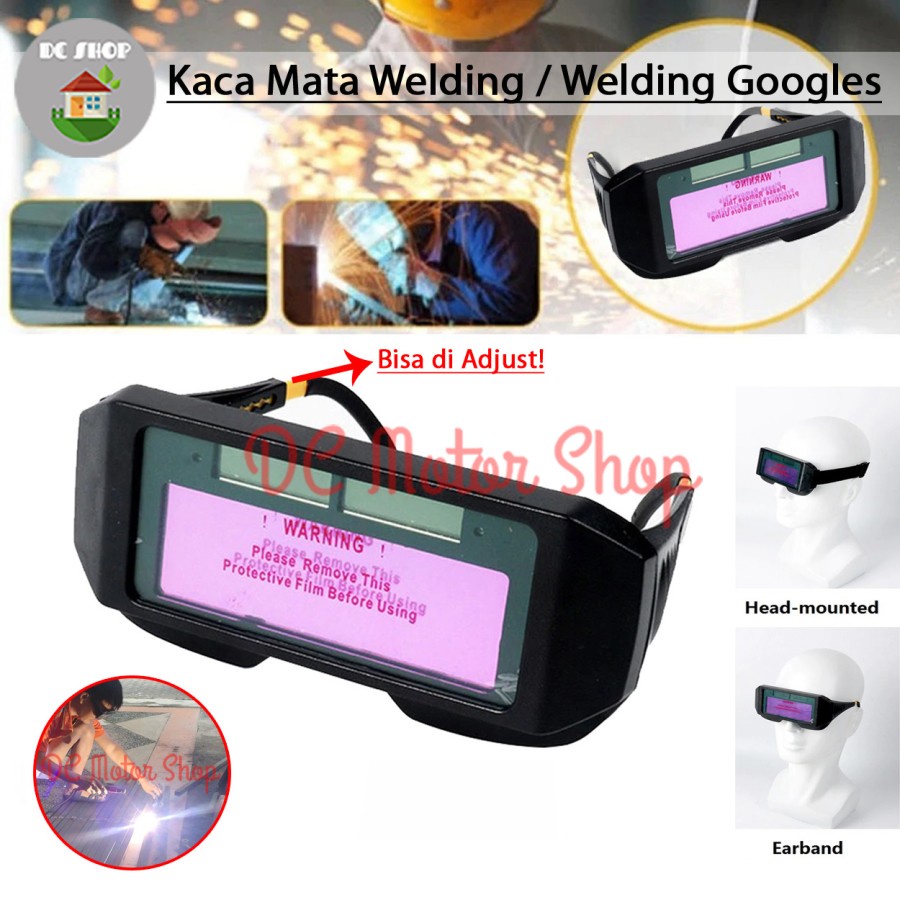 KACAMATA LAS OTOMATIS KACA MATA LAS AUTO DARK DARKNESS KACA MATA AUTO
