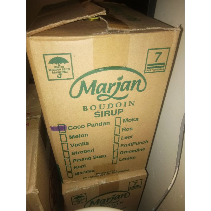 

Marjan Boudoin Cocopandan 460 ml