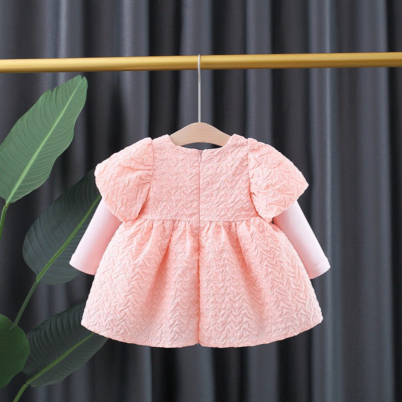 6-36bln DRESS BAYI ANAK [KUALITAS IMPOR] GAUN BAYI PESTA ELEGAN FORMAL PEREMPUAN A