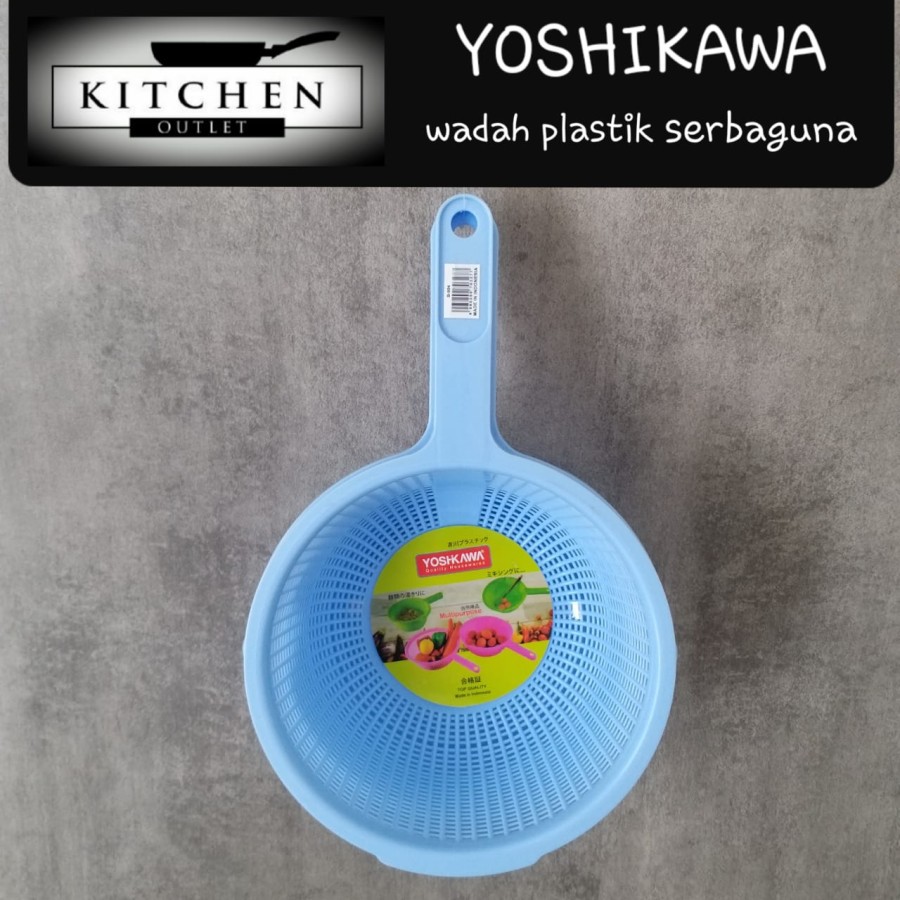 Baskom Plastik Saringan Baskom Set Sayur Serbaguna