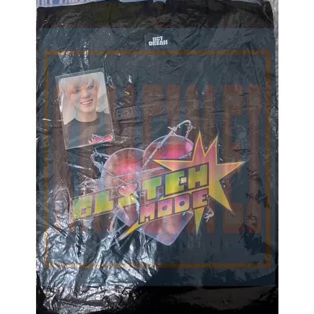 [BOOKED] T Shirt Jeno MD NCT DREAM GLITCH MODE  POP UP STORE