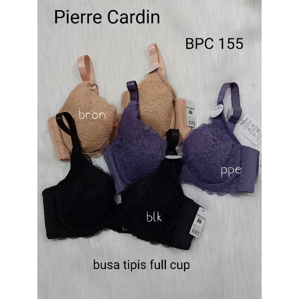 BPC 155 Bra Pierre Cardin full cup busa tipis UK 36/38 cup C