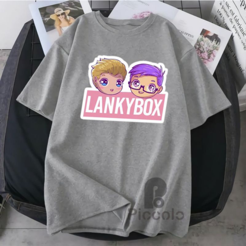 Best Seller Kaos Anak Dewasa Lanky Box Adam Justin Youtuber Terbaru