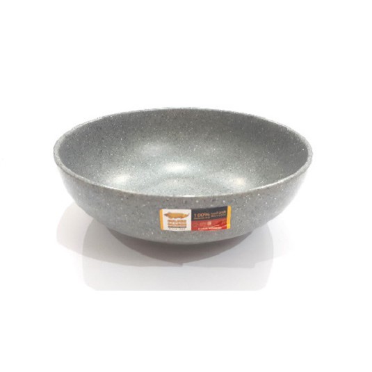 MANGKOK MIE AYAM MELAMIN CEPER W7107A MODEL BATU 7 INC WARNA ABU-ABU GOLDEN DRAGON- MANGKOK 7 inch A