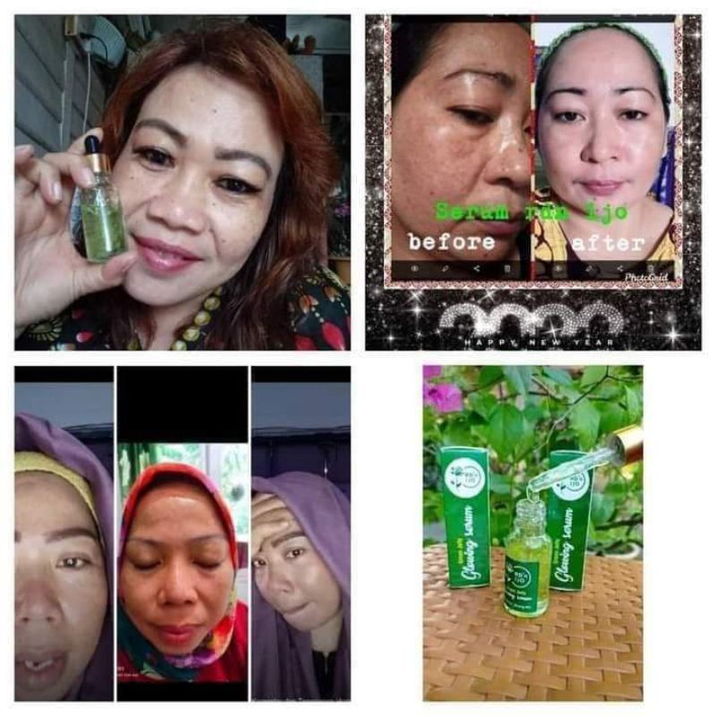 GREEN JELLY GLOWING SERUM BPOM