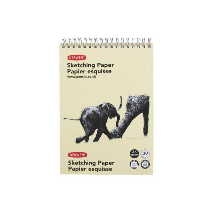 

Derwent Sketching Paper Pad A5 Portrait