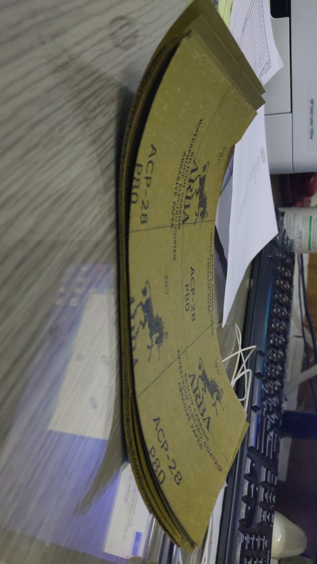 Kertas Pasir #2500 Amplas Gosok 2500 Arba Waterproof Lembaran