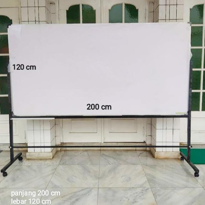 

Produk Terbaru Whiteboard Standing 120 X 200 Cm